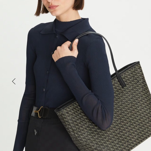 Tory Burch Ever Ready Black Tote - Picture 5 of 5